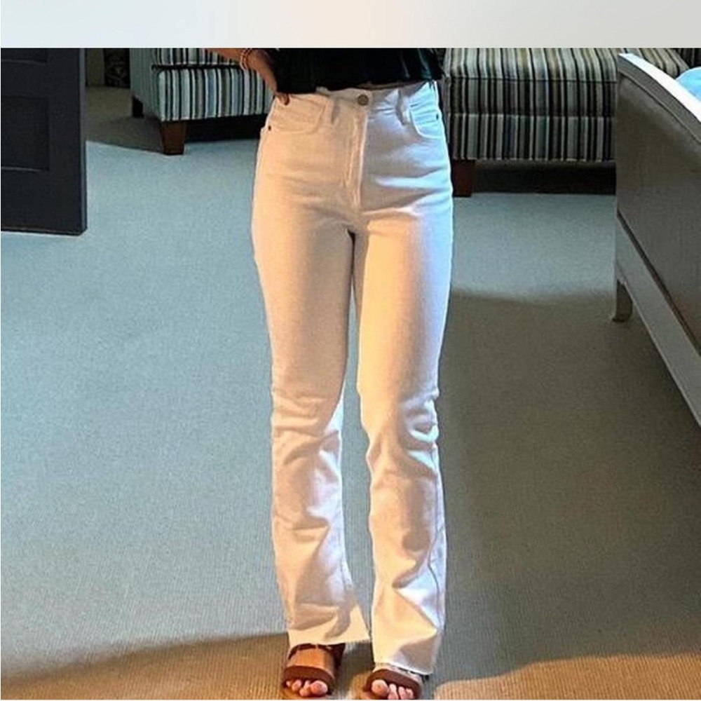 Zara Women's White Jeans